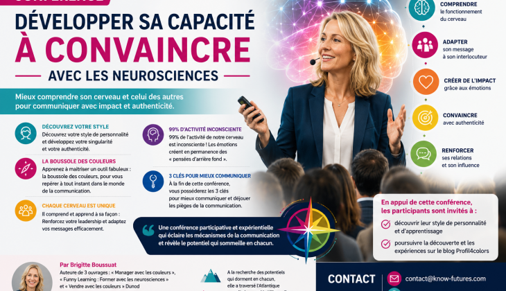 Conférence : Développer sa communication et son pouvoir de conviction 